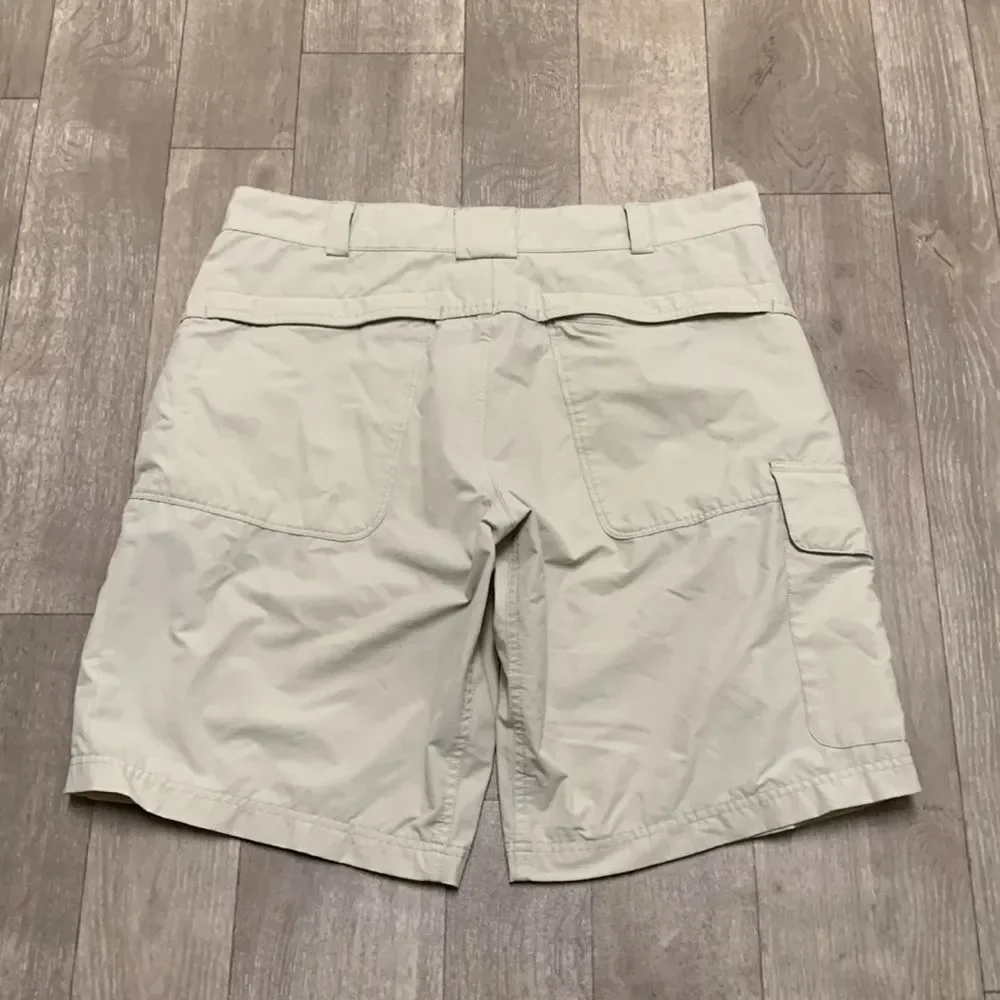 Mens Eastern Mountain‎ Sports Performance Cargo Travel Hiking Utility Shorts